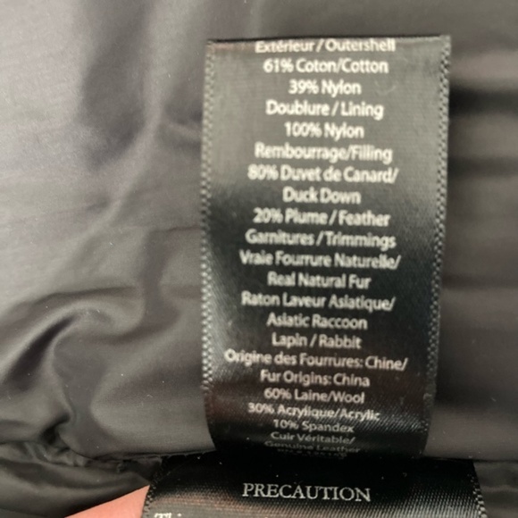 NWOT Mackage Marla Parka with Natural Fur Trim - Picture 13 of 16